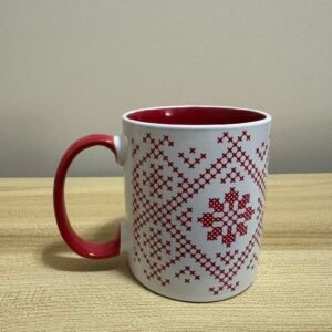 christmas mug snowflake